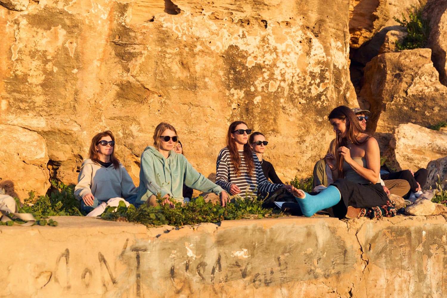 Cliffside wellness gathering at Aman Surf & Yoga in Imsouane, Morocco